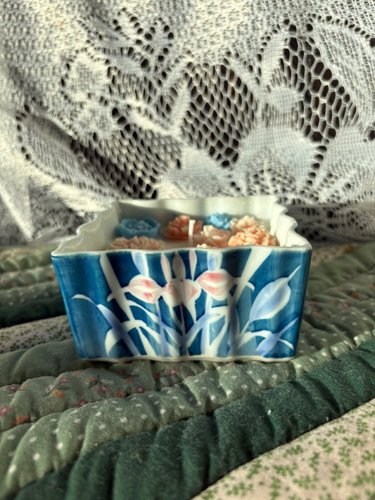 Upcycled candle